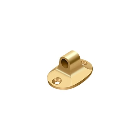 Deltana Cabin Hook Eye for British Style Lifetime Brass Finish CHEBCR003